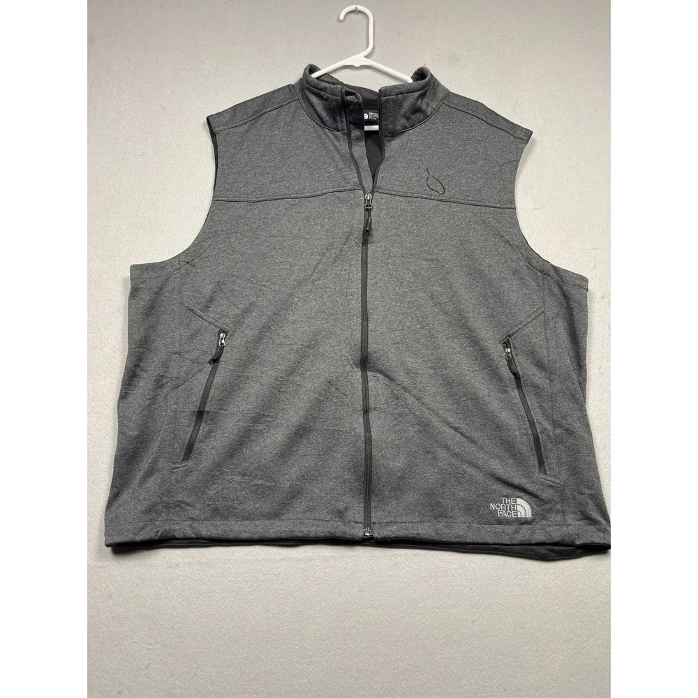 The North Face Softshell Polyester Gray XXL Mens